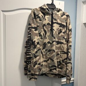 Camouflage Hoodie with Front Pocket
